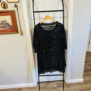 SHEIN Star See Through Tee